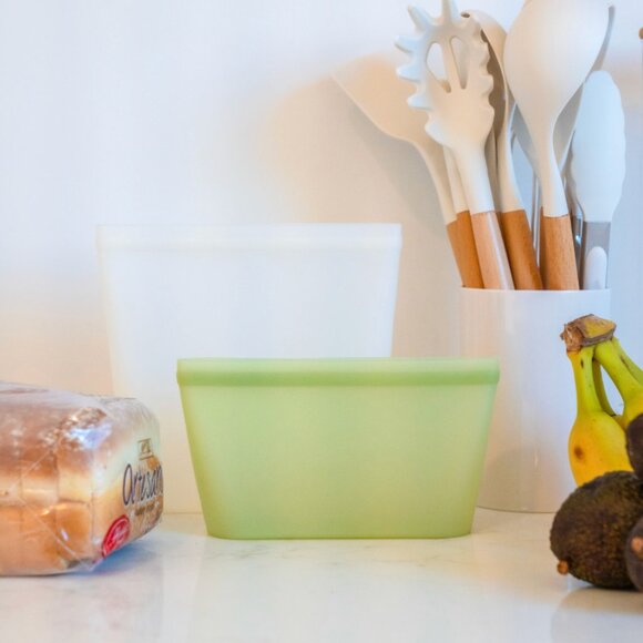 Small Hours - The Set of 2 Silicone Food Bags - Picture 4 of 8